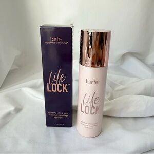 TARTE Life Lock Hydrating Setting Spray, 15hr, Sweatproof, Waterproof, NEW